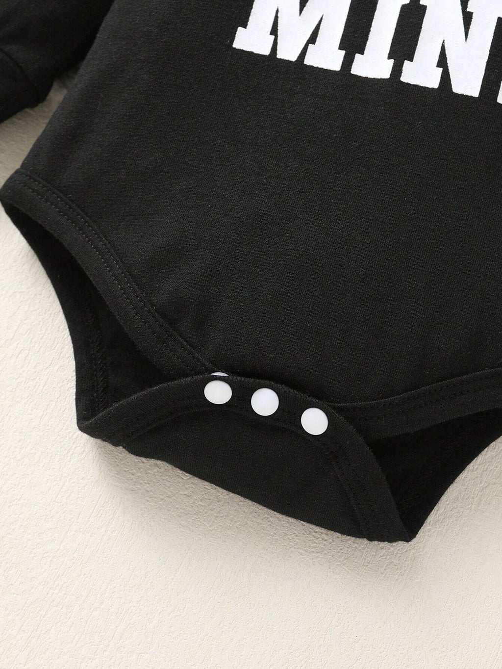 2Pcs Set, Casual, Cute, Baby Boy Clothes, Infant Bodysuit, Baby Autumn/Winter Outfit, Soft & Comfortable, Letter Print Hoodie Top and Solid Letter Print Pants Set, Suitable for Daily, Vacation, Party, Outdoor