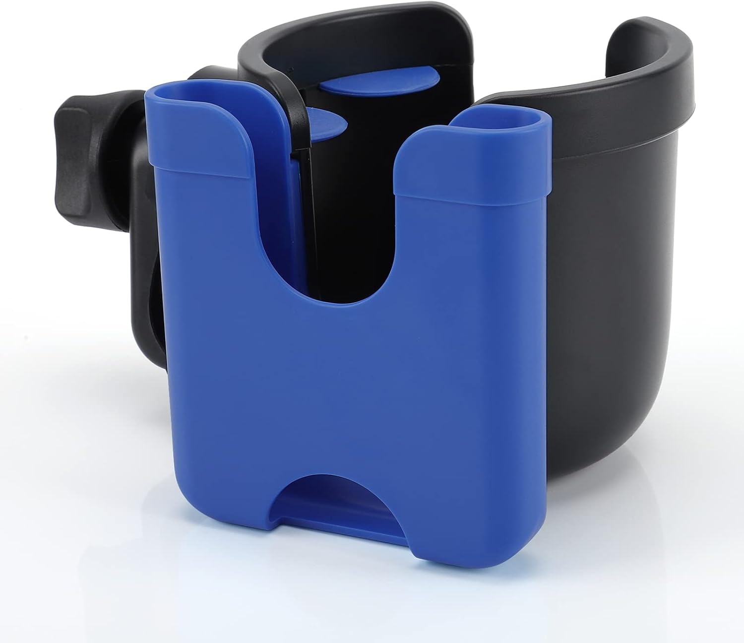 Stroller Cup Holder with Phone Holder, Bike Cup Holder, Universal Cup Holder for Uppababy Nuna Doona Strollers, 2-In-1 Cup Phone Holder for Stroller, Bike, Wheelchair, Walker, Scooter