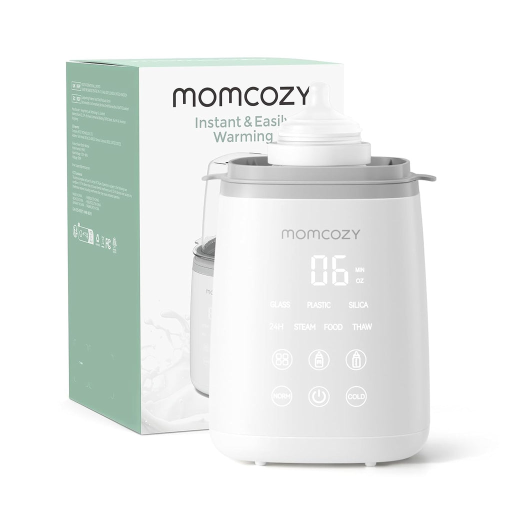 Bottle Warmer, Fast Bottle Warmers for All Bottles with Timer, Accurate Temperature Control and Automatic Shut-Off, Multifunctional Bottle Warmer for Breastmilk