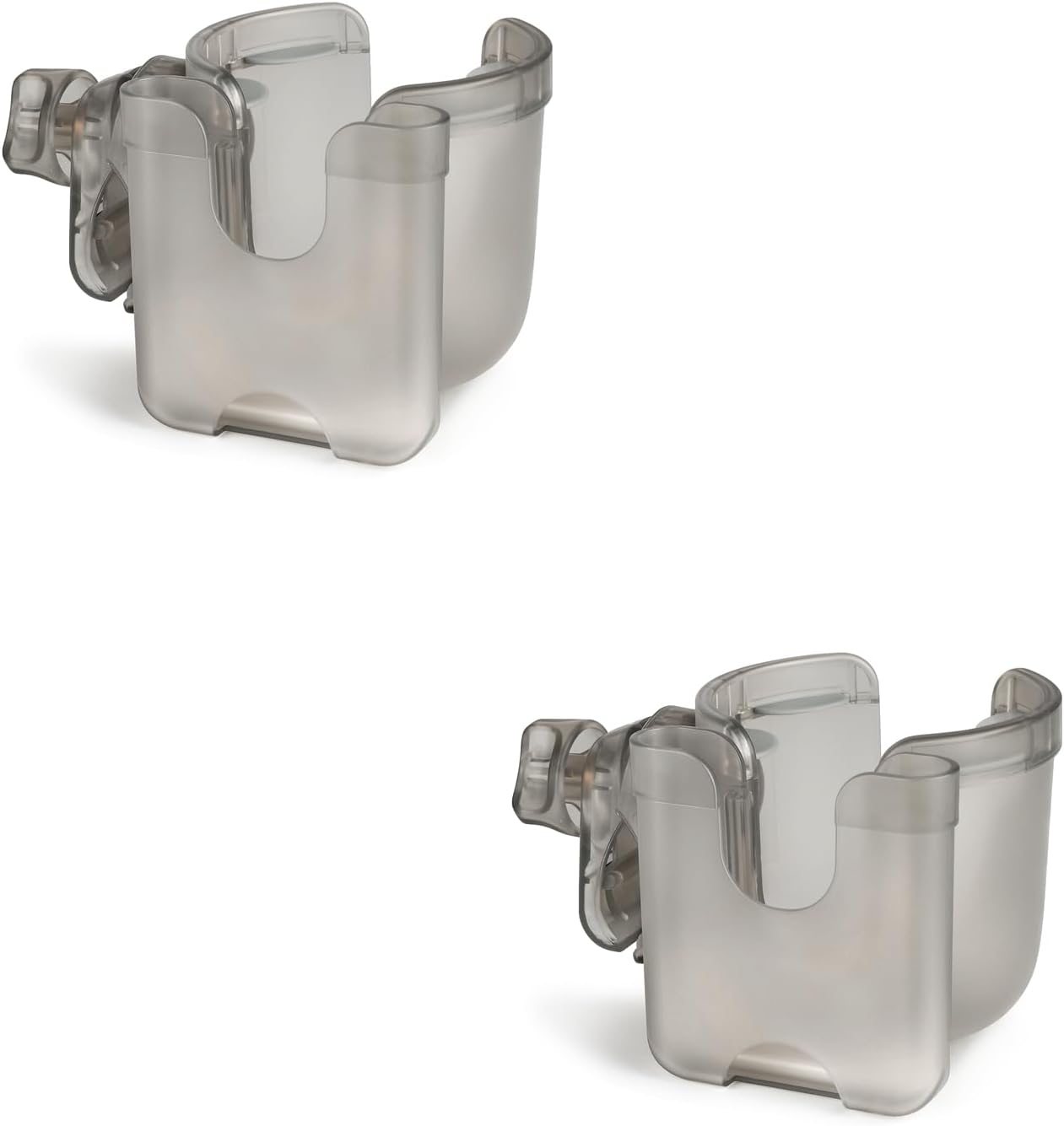 Stroller Cup Holder with Phone Holder, Bike Cup Holder, Universal Cup Holder for Uppababy Nuna Doona Strollers, 2-In-1 Cup Phone Holder for Stroller, Bike, Wheelchair, Walker, Scooter