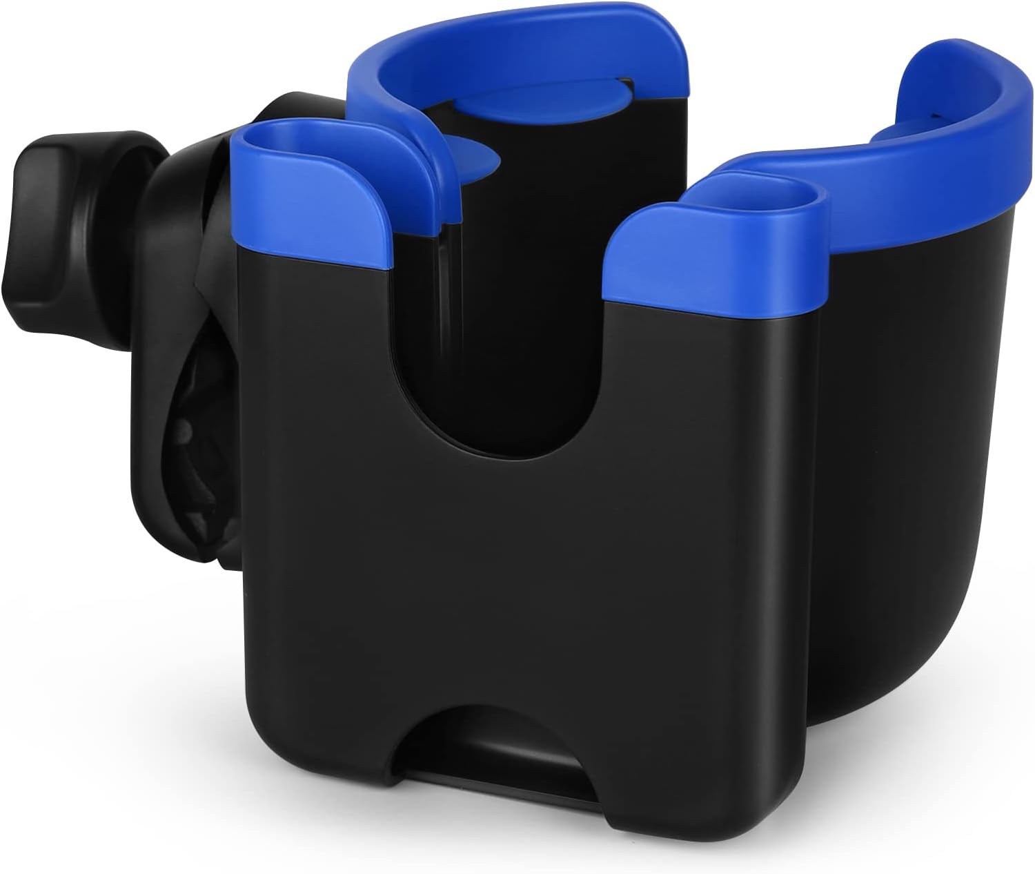 Stroller Cup Holder with Phone Holder, Bike Cup Holder, Universal Cup Holder for Uppababy Nuna Doona Strollers, 2-In-1 Cup Phone Holder for Stroller, Bike, Wheelchair, Walker, Scooter