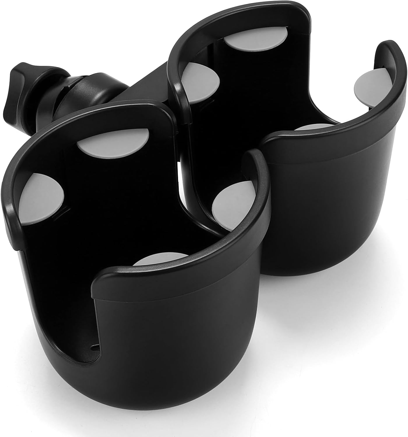 Stroller Cup Holder with Phone Holder, Bike Cup Holder, Universal Cup Holder for Uppababy Nuna Doona Strollers, 2-In-1 Cup Phone Holder for Stroller, Bike, Wheelchair, Walker, Scooter