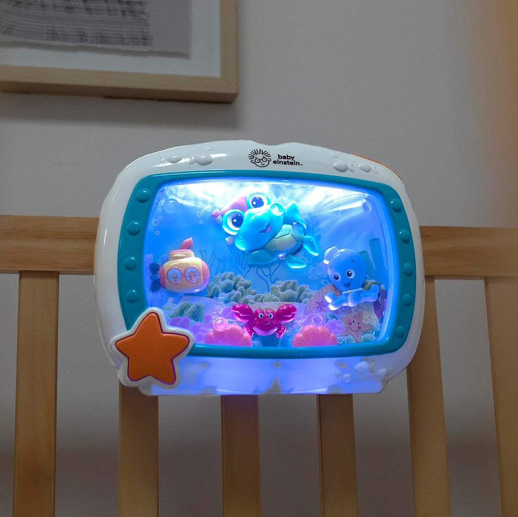 Sea Dreams Soother Musical Crib Toy and Sound Machine, Newborn and Up
