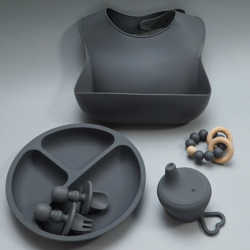 Everyday Silicone Bib: Soft, Waterproof & Mess-Proof