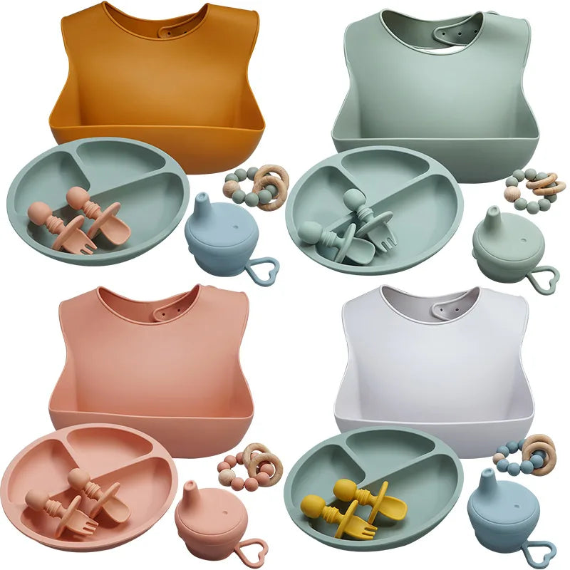 Everyday Silicone Bib: Soft, Waterproof & Mess-Proof