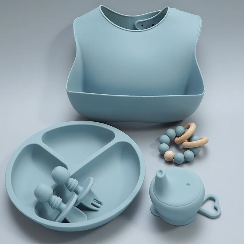 Everyday Silicone Bib: Soft, Waterproof & Mess-Proof