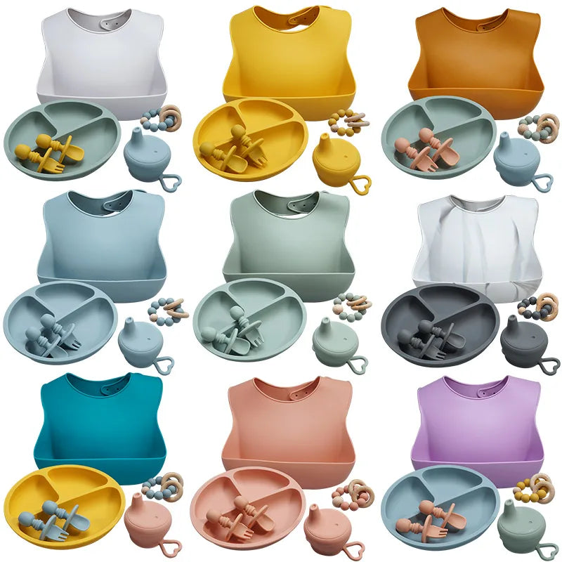 Everyday Silicone Bib: Soft, Waterproof & Mess-Proof