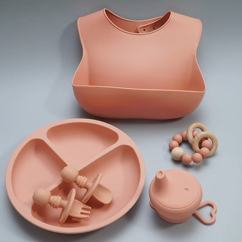 Everyday Silicone Bib: Soft, Waterproof & Mess-Proof