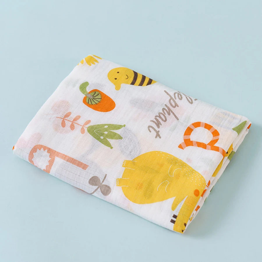 The Airy Muslin Swaddle: Class A Pure Cotton Summer Wrap