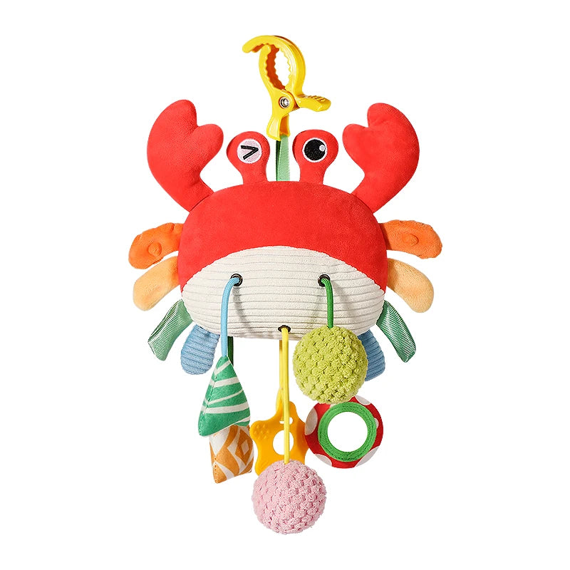 Multi-Sensory Musical Activity Bar | Universal Travel Teether & Rattle Toy