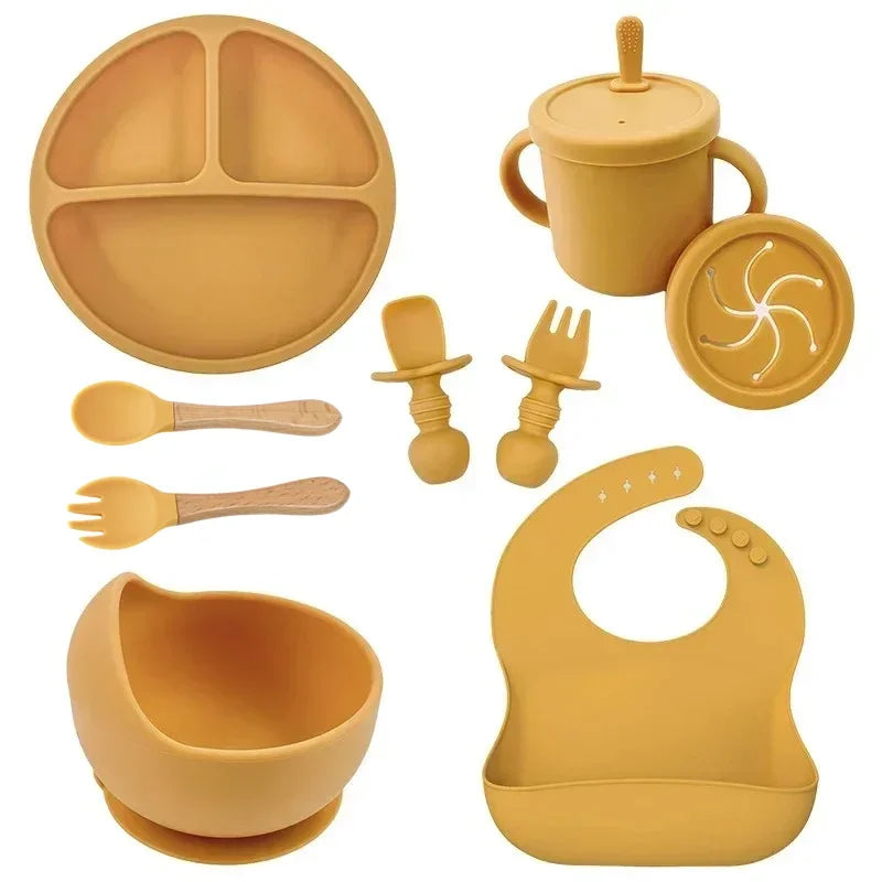 The Ultimate Growth Mealtime Set: 9-Piece Premium Collection