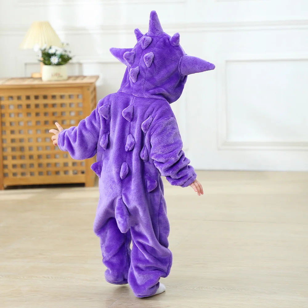 Anime Gengar Onesie Purple Jumpsuit