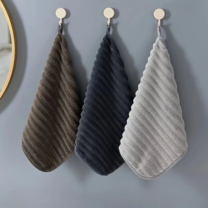 Juego de toallitas de lujo | Toallas de mano superabsorbentes de 5 piezas