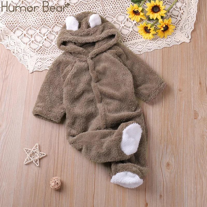 Playful Bear Long-Sleeve Romper
