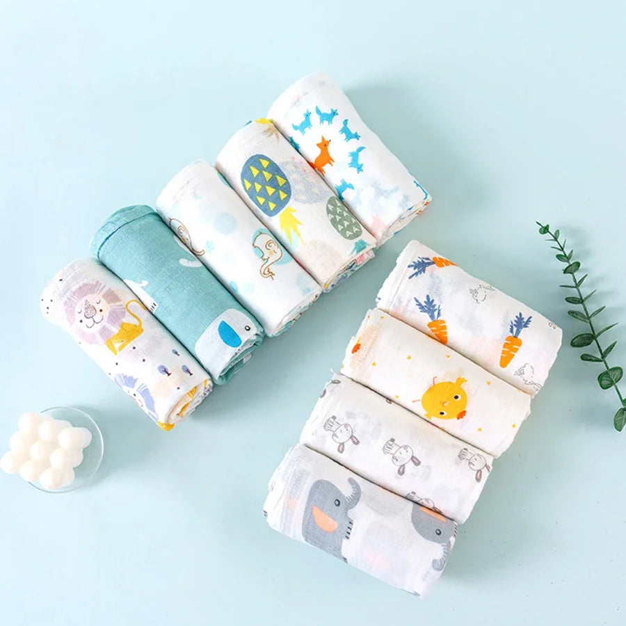 The Airy Muslin Swaddle: Class A Pure Cotton Summer Wrap