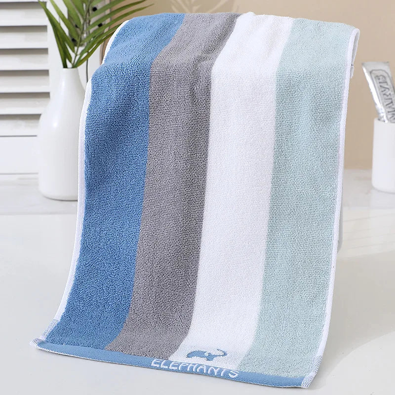 Cartoon Cotton Bath Towel | Ultra-Soft Newborn Handkerchief