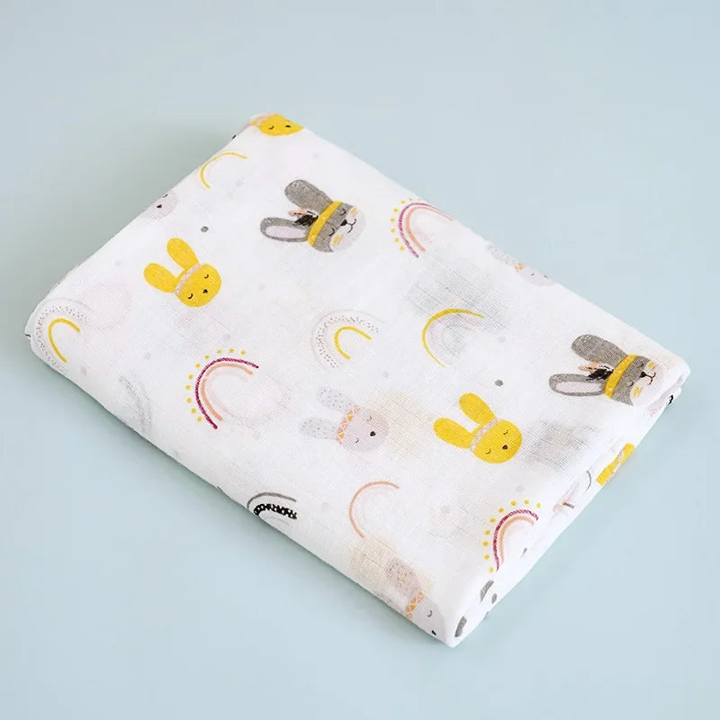 The Airy Muslin Swaddle: Class A Pure Cotton Summer Wrap