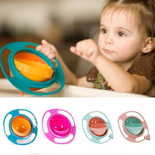 360° Gyro Bowl: Mess-Free Joy for Little Explorers