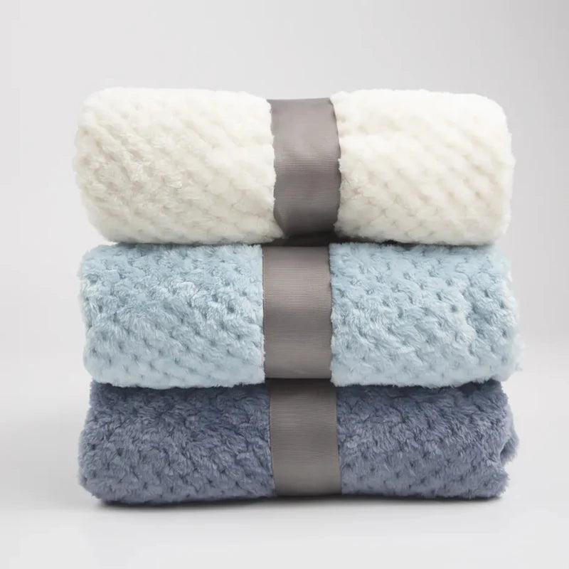 The Cloud-Touch Fleece Swaddle Blanket