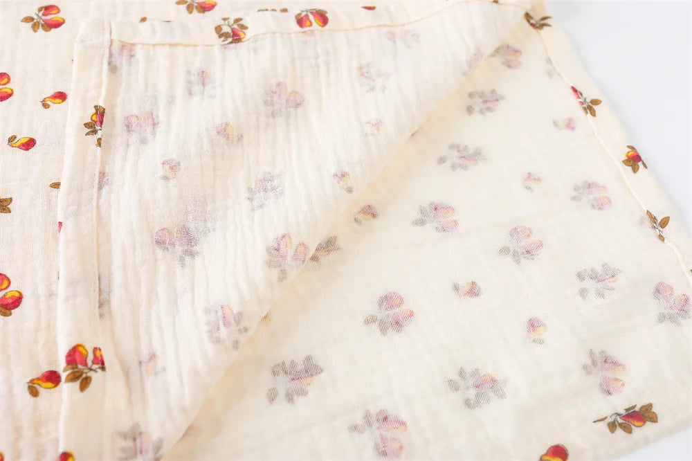 The Forever Bloom: Premium Cotton Multi-Season Floral Blanket