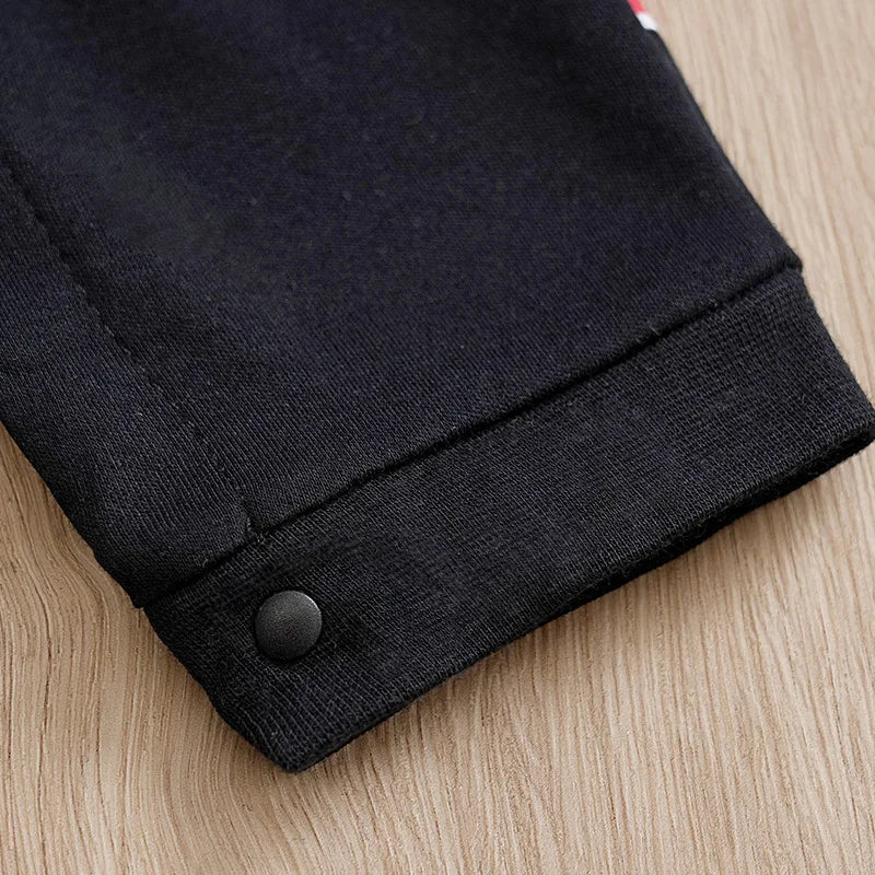 Anime O-Neck Long-Sleeved Newborns Baby Onesie