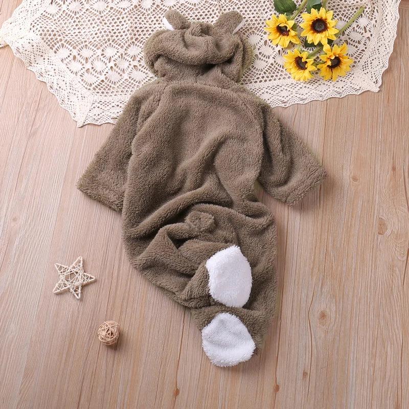 Playful Bear Long-Sleeve Romper