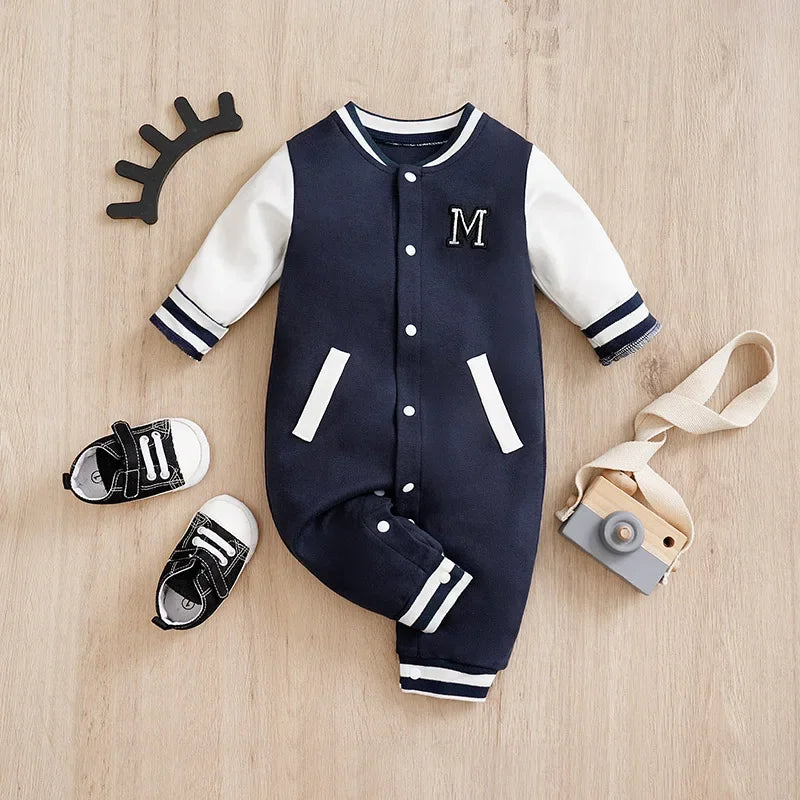 Little MVP Baseball Jumpsuit