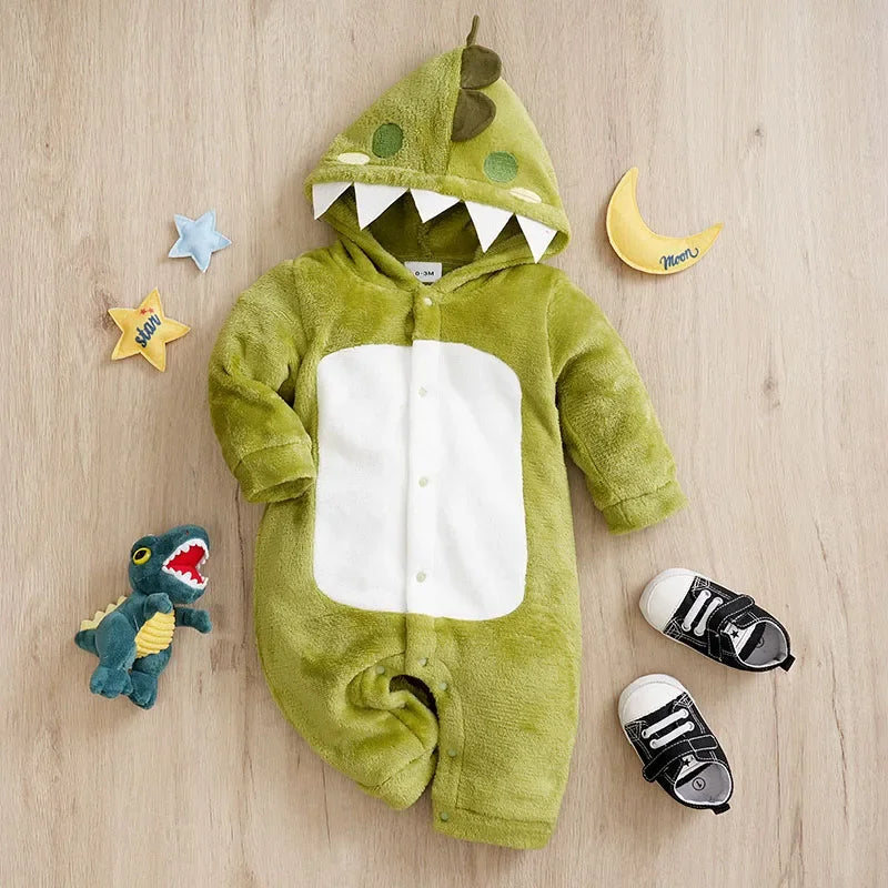 The Little Dino Plush Romper
