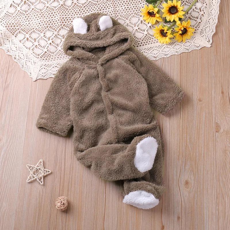 Playful Bear Long-Sleeve Romper