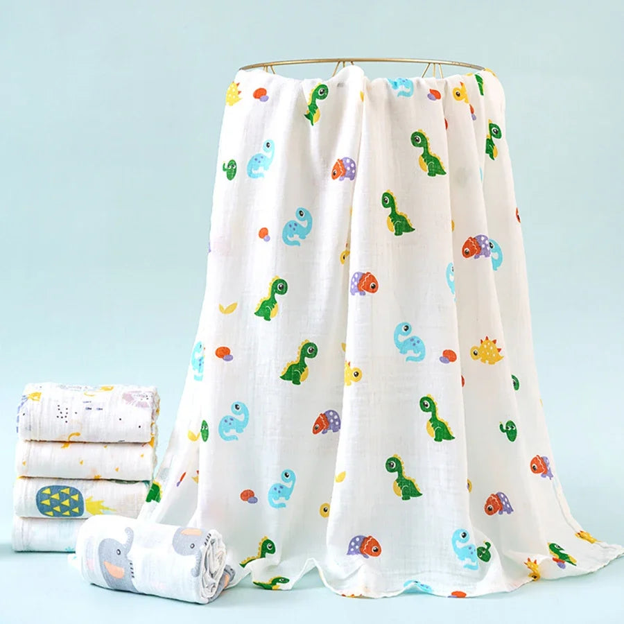 The Airy Muslin Swaddle: Class A Pure Cotton Summer Wrap