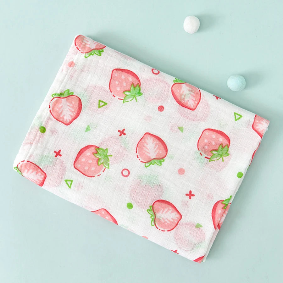 The Airy Muslin Swaddle: Class A Pure Cotton Summer Wrap