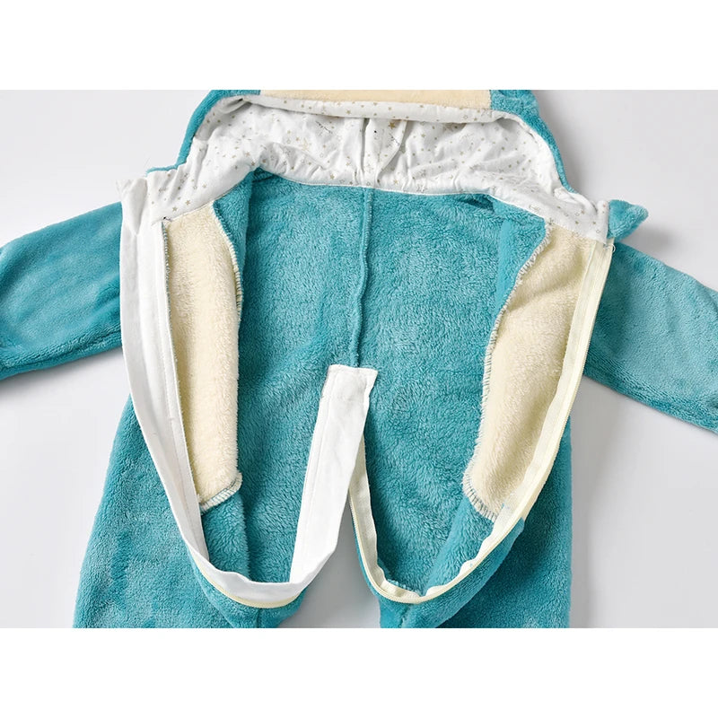 Mono de bebé de peluche ultra suave de Snorlax de dibujos animados