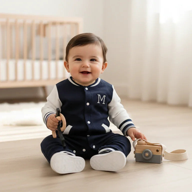 Little MVP Baseball Jumpsuit